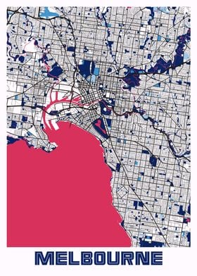 Melbourne MilkTea Map