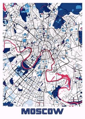 Moscow MilkTea Map