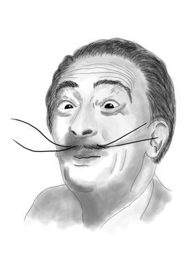 Salvador Dali Digital art