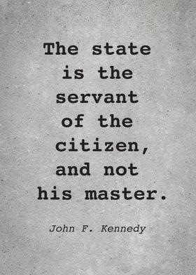 John F Kennedy Quote L018