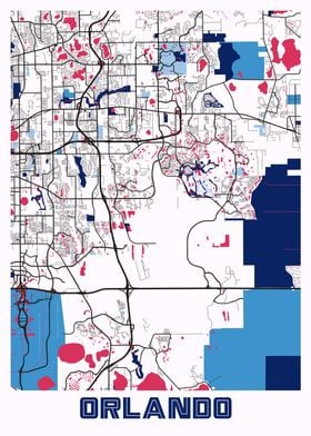 Orlando MilkTea Map