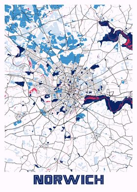 Norwich MilkTea Map