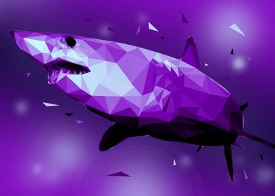 shark low poly