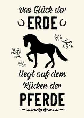 Netter Pferdesport Spruch