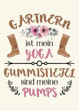 Toller Garten Spruch