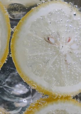 cool water lemon fruit