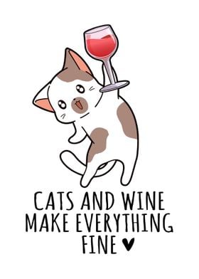 Cats And Wine