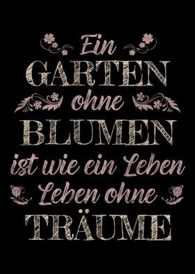 Witziger Garten Spruch