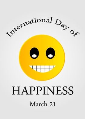 happiness day March 21