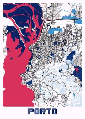 Porto MilkTea Map