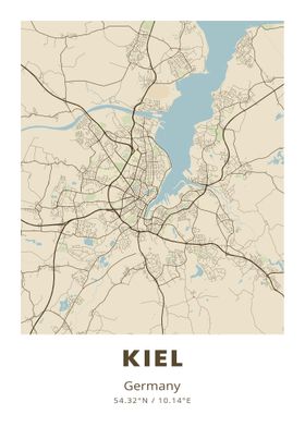 Kiel City Map