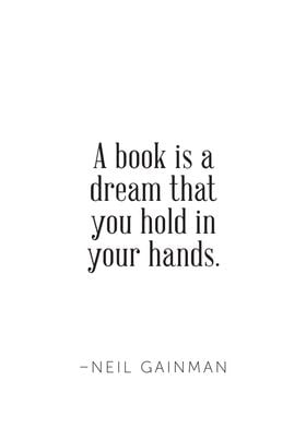 A book is a Dream