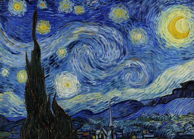 The Starry Night Van Gogh