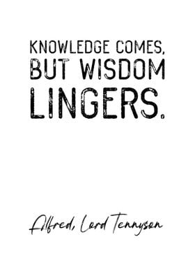 Alfred Lord Tennyson Q6