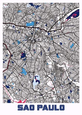 Sao Paulo MilkTea Map