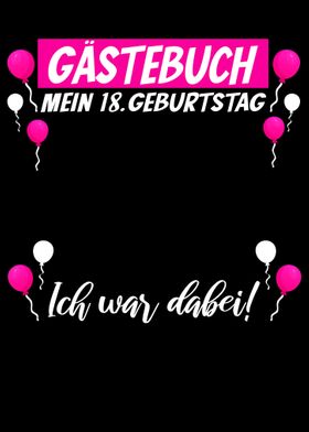 18 Geburtstag Gstebuch