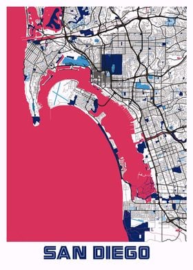 San Diego MilkTea Map