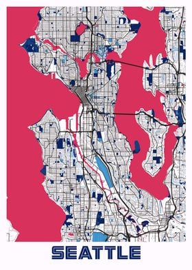 Seattle MilkTea Map