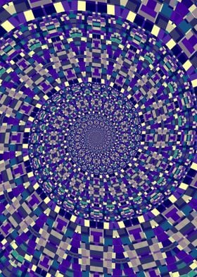 Funky Spiral Mandala