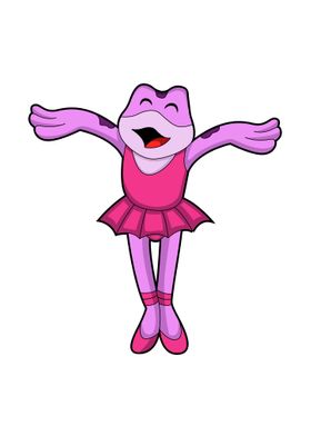 Frog Ballet Dance Skirt