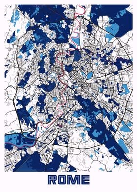 Rome MilkTea Map