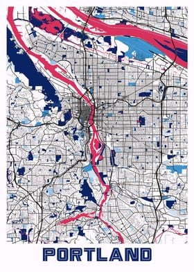 Portland MilkTea Map