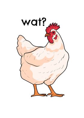 Cute Chicken Humorous