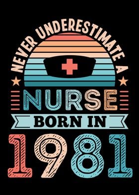 Nurse born in 1981 40th