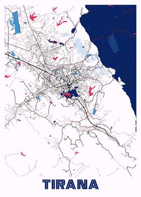 Tirana MilkTea Map