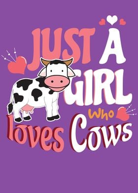 Girl Love Cows