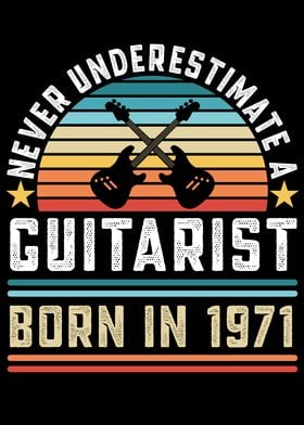 Guitarist born 1971 50th