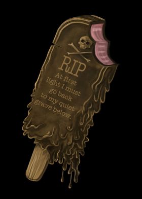 Gravestone Popsicle