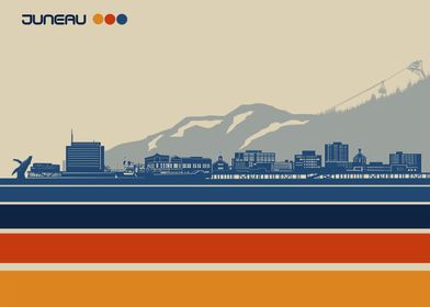 juneau skyline retro 3