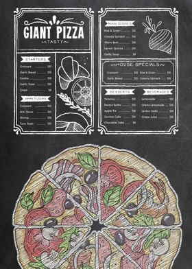 Pizza Fast Food Menu