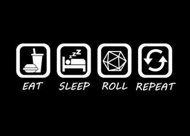 Eat Sleep Roll Repeat