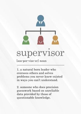 Supervisor Definition Man