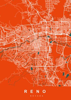 RENO Art Map Nevada