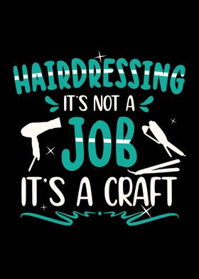 Hairdresser Job Craft Gift