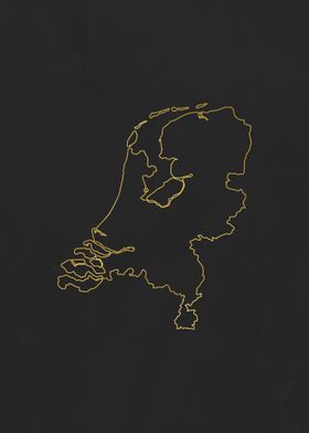 The Netherlands Map