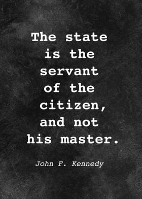 John F Kennedy Quote D018