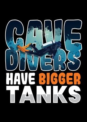 Cave Divers Bigger Tanks