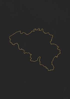 Country Maps Gold Line-preview-1