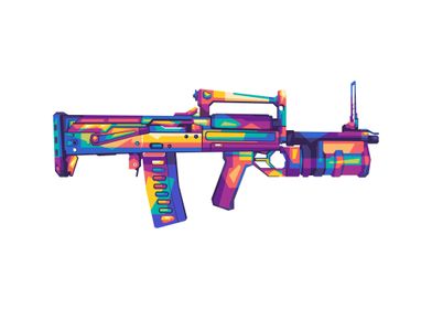 bulldog guns POPART