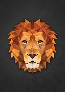 Polygon Lion