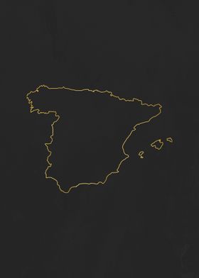 Country Maps Gold Line-preview-2