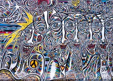 Berlin Wall Graffiti Art