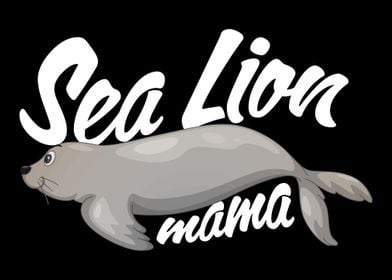 Sea Lion Mama Seal Sea Lio