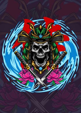 Samurai Skull