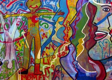 Berlin Wall Graffiti Art