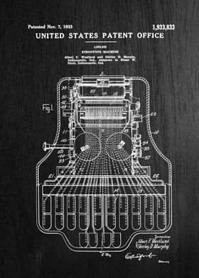 3 Stenotype Machine Paten